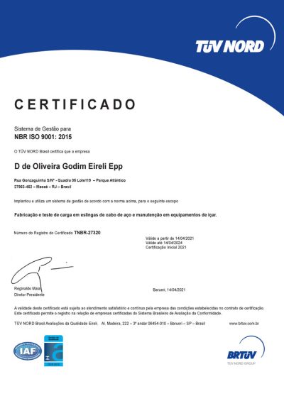 Certificação 1